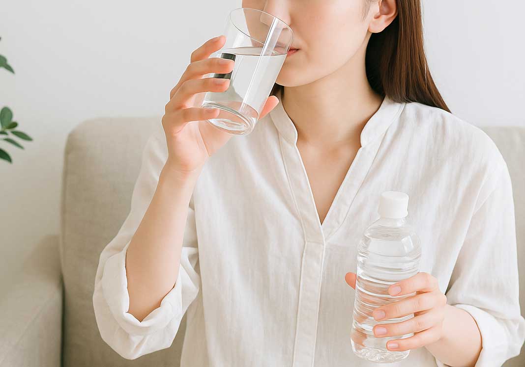 マッサージの後は水分補給が大事！